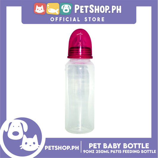 Pet Baby Bottle for Feeding Kittens and Puppies 9oz 250ml P6715 (Blue)- Feeding Bottle, Nursing Kit