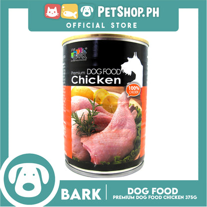 Bark Premium Dog Food Chicken 375g