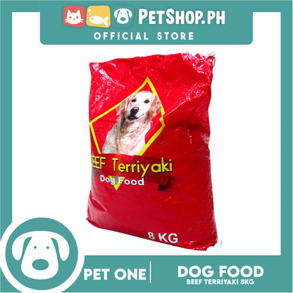 Pet One Beef Teriyaki 8kg Dry Dog Food