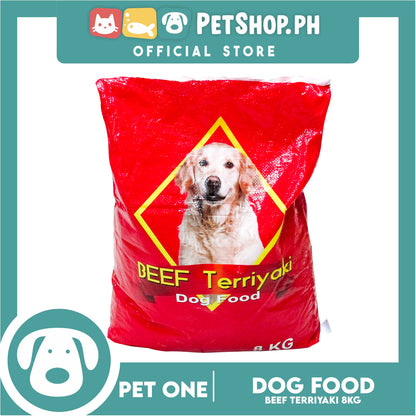 Pet One Beef Teriyaki 8kg Dry Dog Food