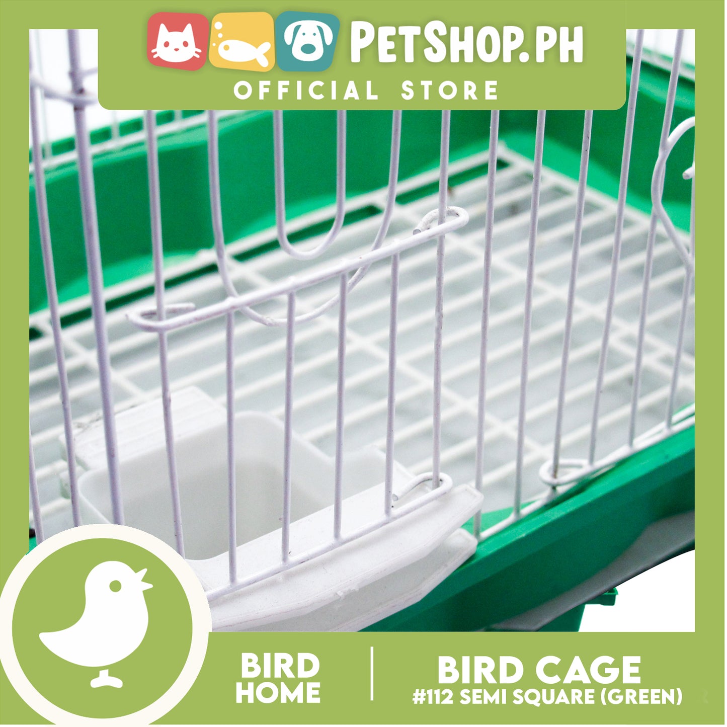 Bird Cage 112# Semi Square