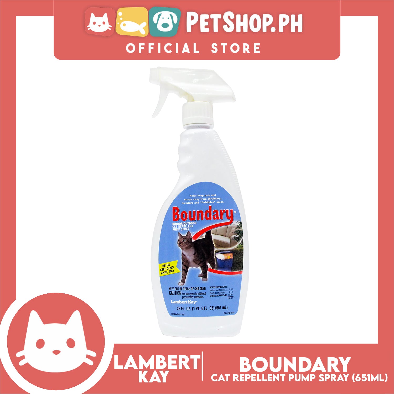 Boundary dog hot sale repellent