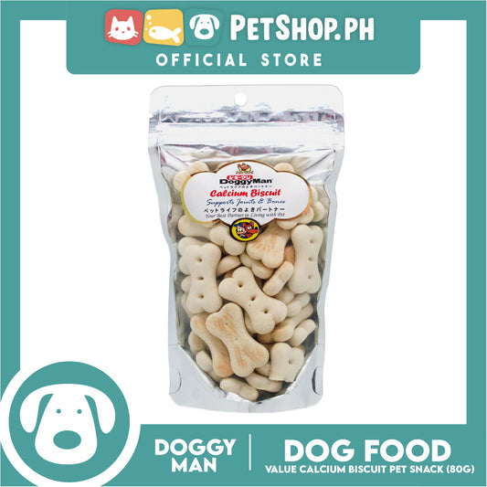 Doggyman Value Calcium Biscuit Bone Supplement (80946) 80g