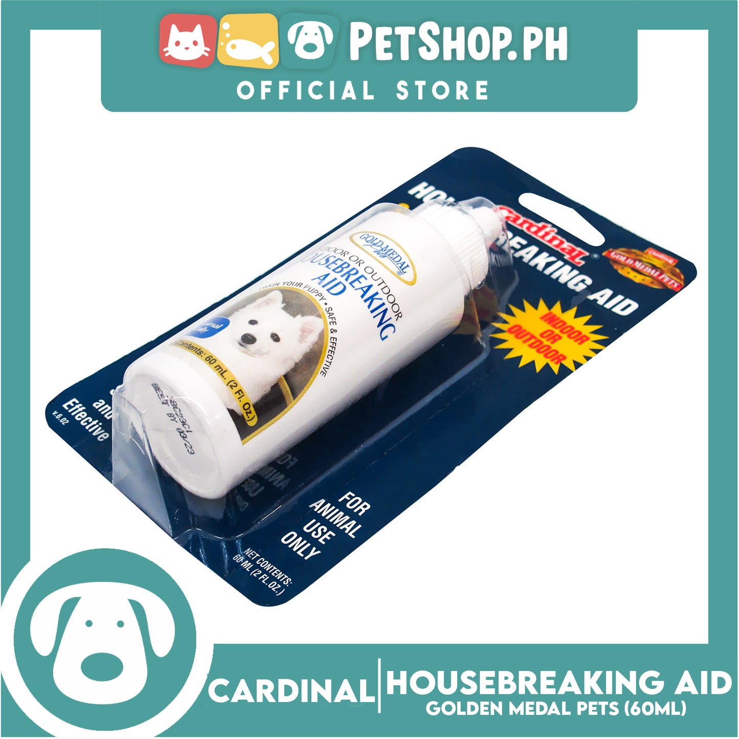 Cardinal Housebreaking Aid For Puppies 2oz (60ml)