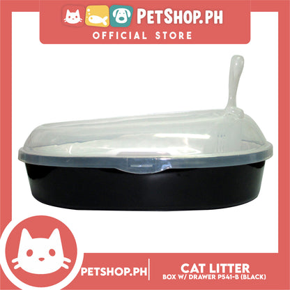 Transparent Cat Litter Box P541-B