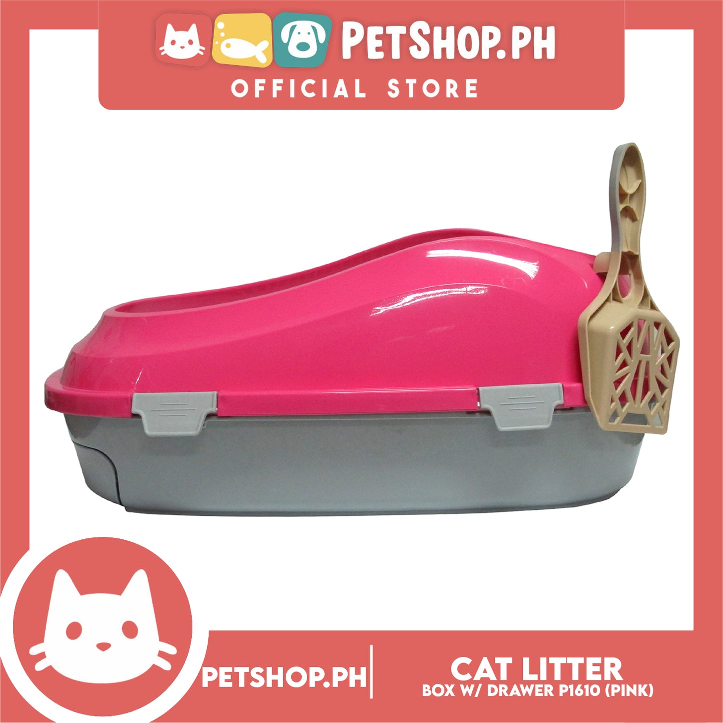 Cat Litter Box with Drawer P1061