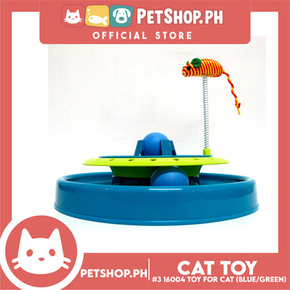 Si Mu Beibei Cat Toy 16004 #3 (Blue/Green) for Cats