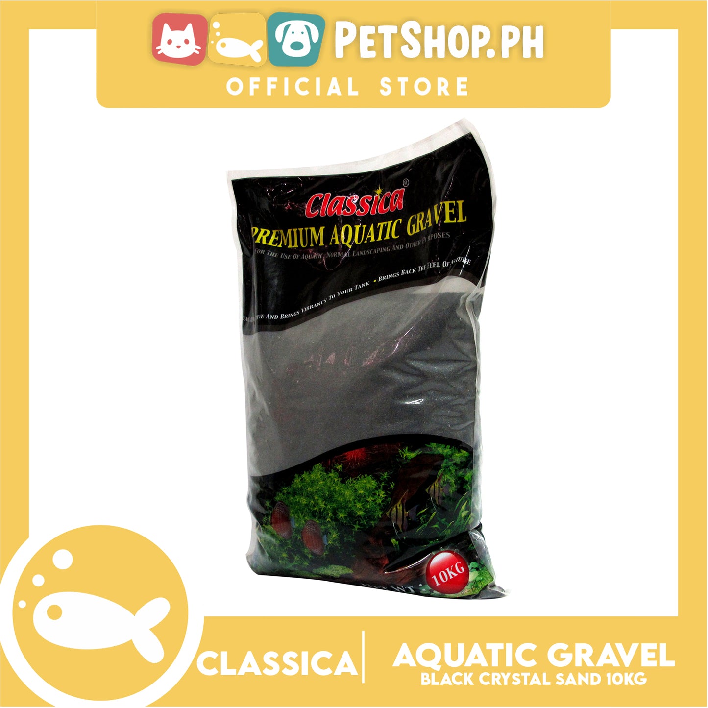 Classica Black Crystal Sand 10kg