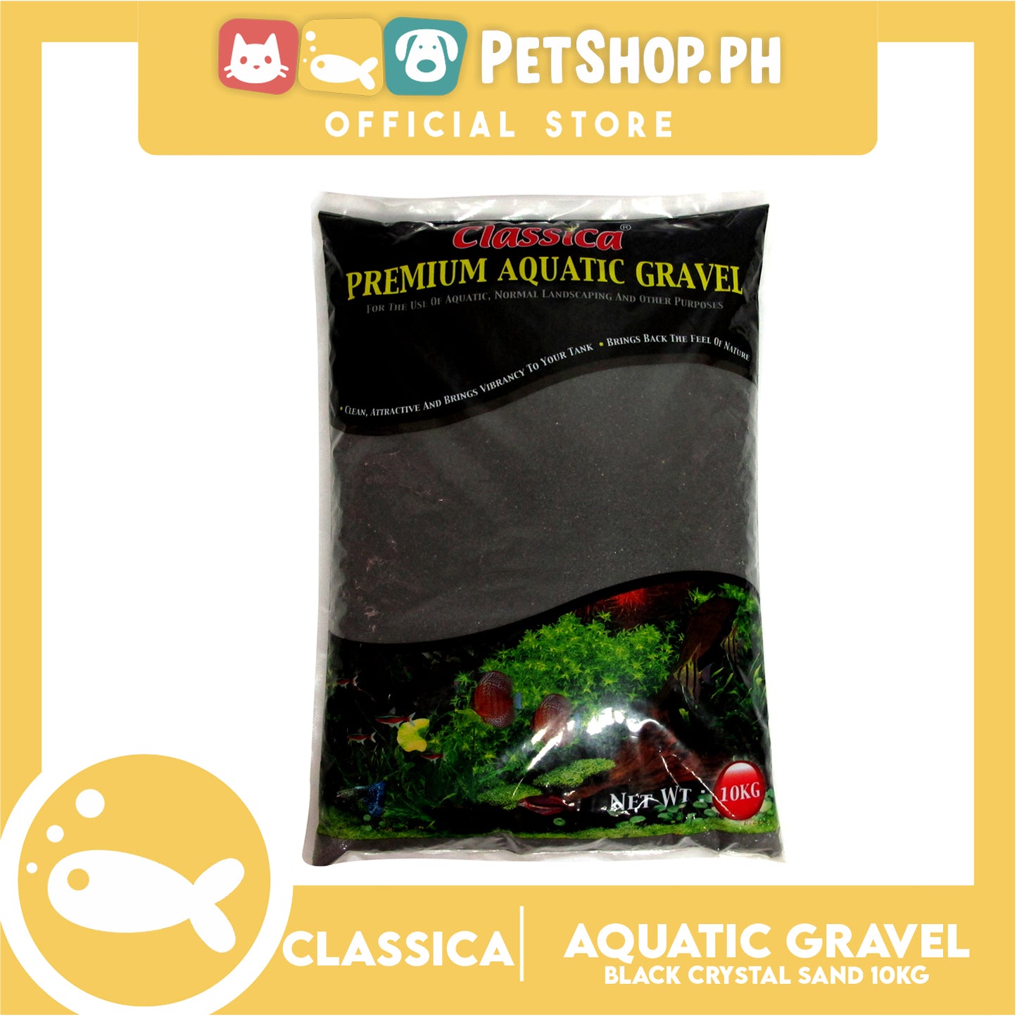 Classica Black Crystal Sand 10kg