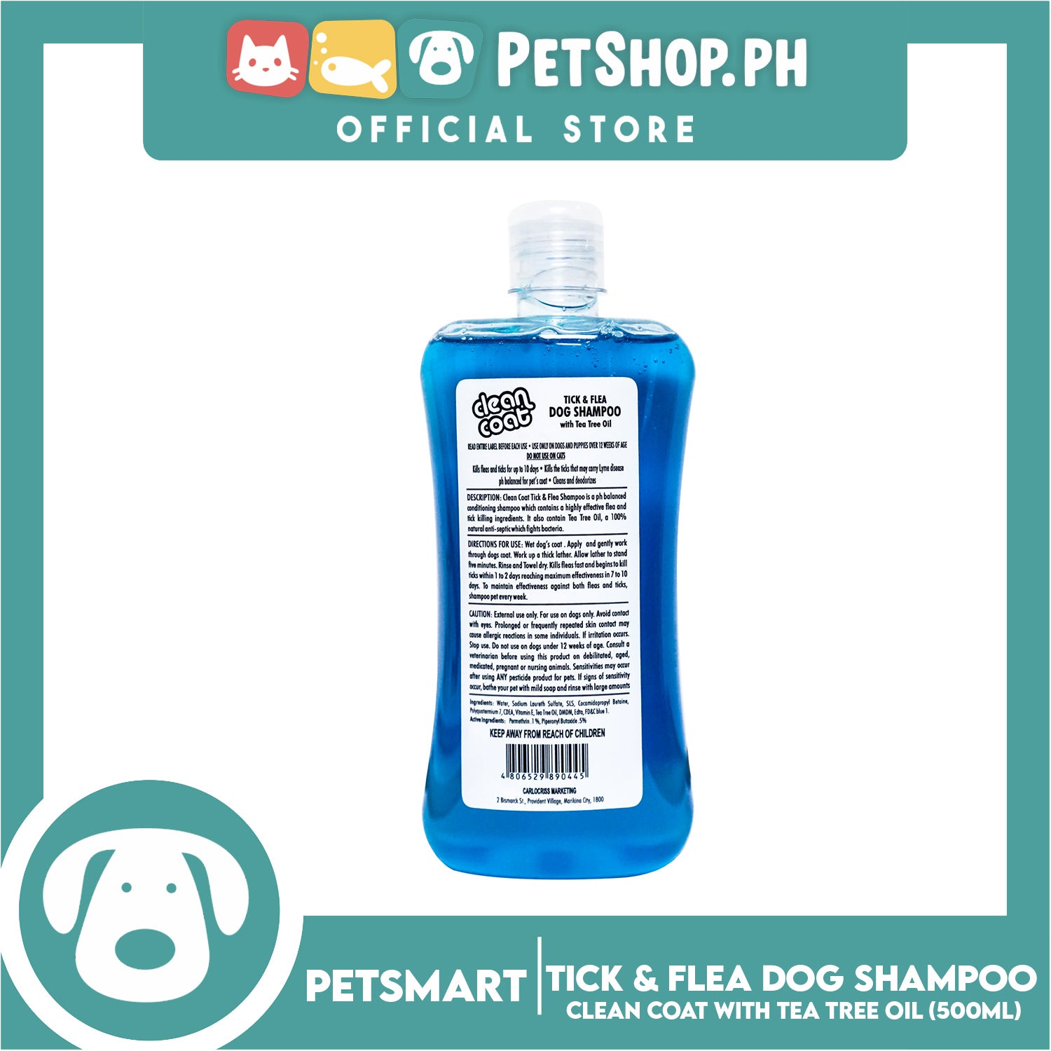 Tea tree best sale shampoo for fleas