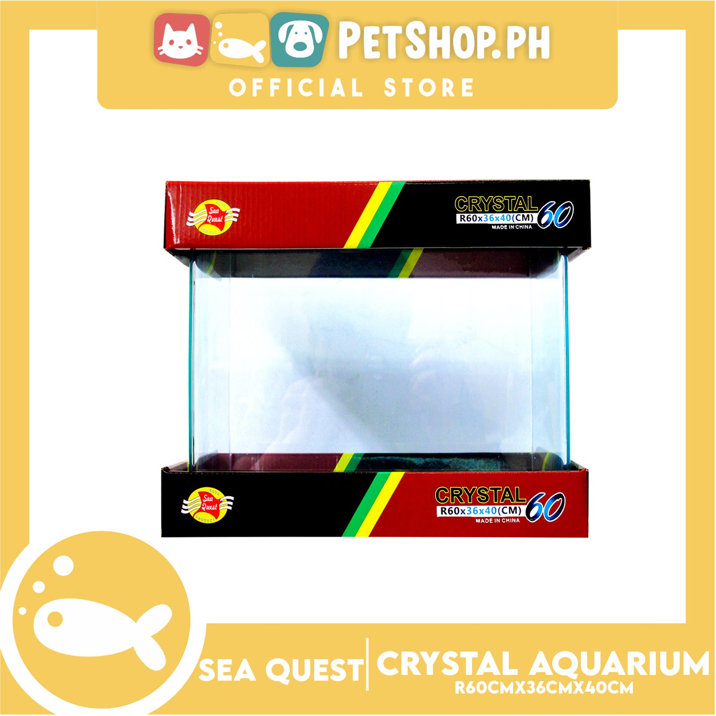 Sea Quest Aquarium Crystal 60