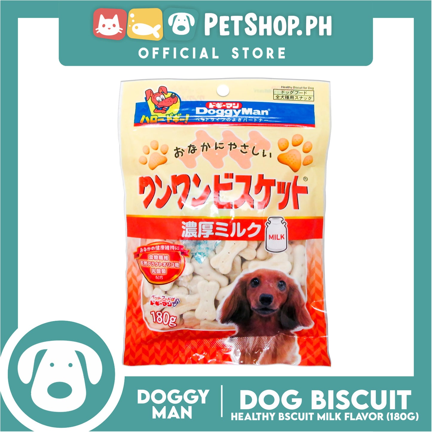 Doggyman Biscuit with Rich Milk (82288) 180g