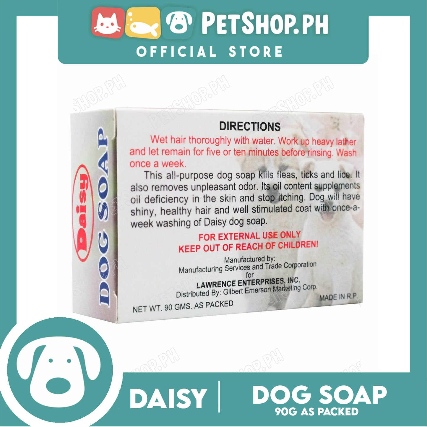 Daisy Dog Soap