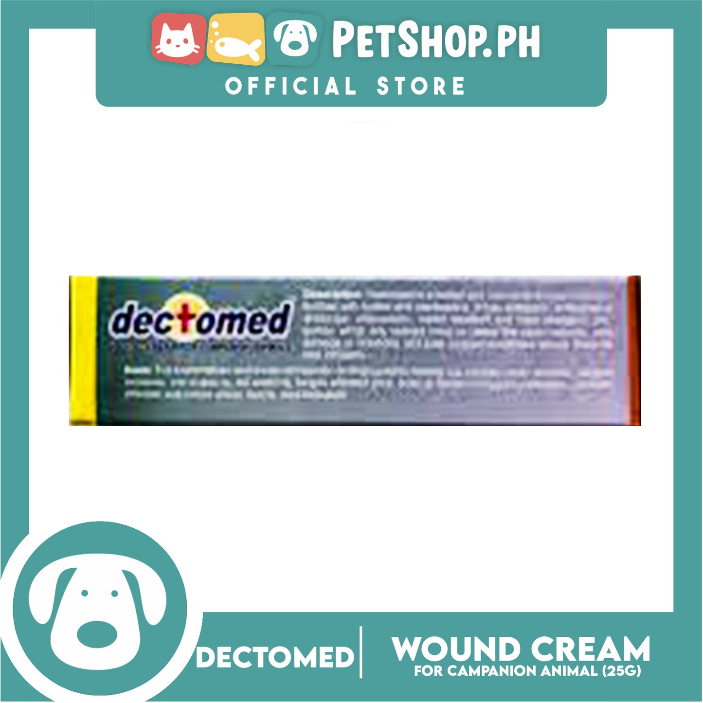 Dectomed Wound Cream for Companion Animals 25g