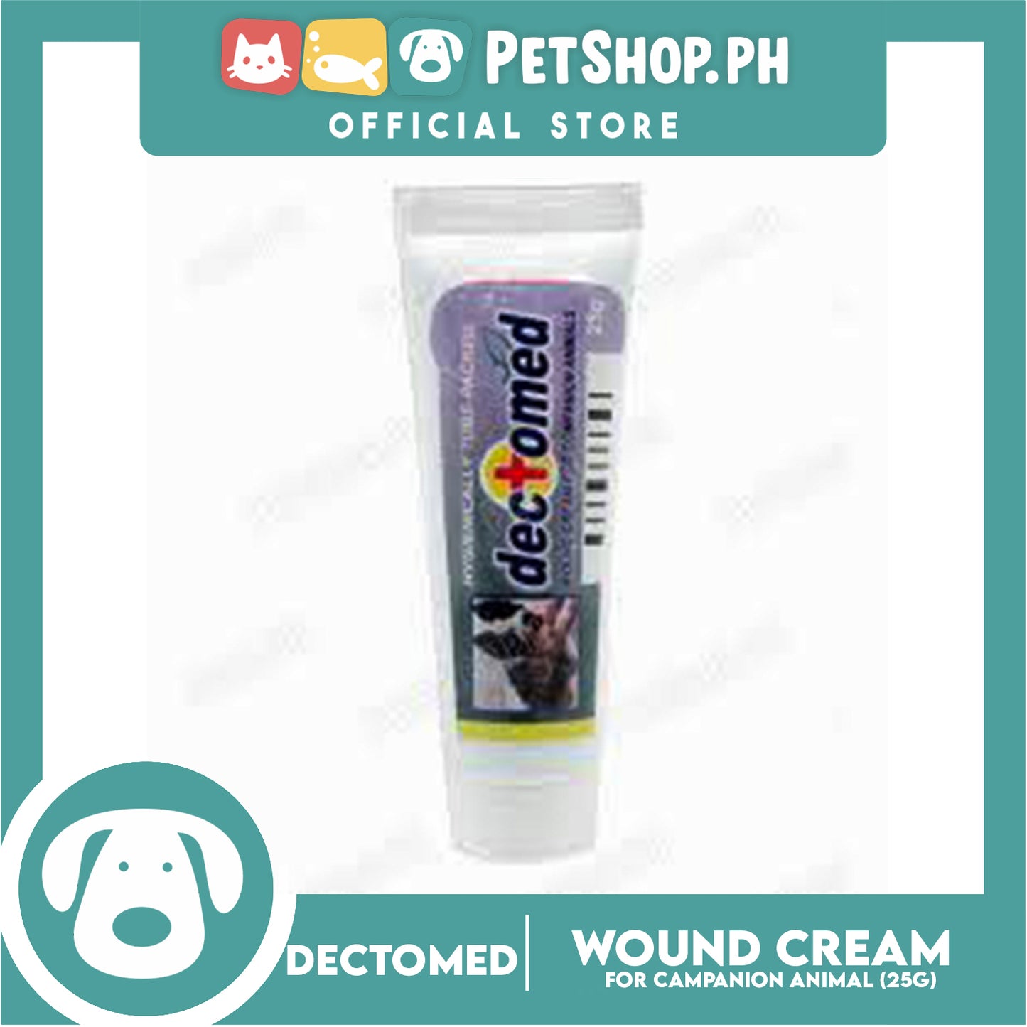 Dectomed Wound Cream for Companion Animals 25g