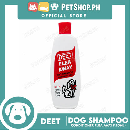 Deet Flea Away Dog Shampoo and Conditioner