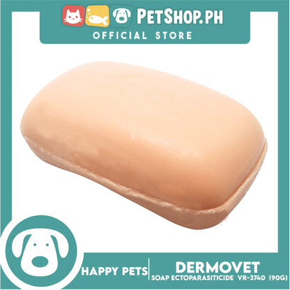 Happy Pets Permethin Dermovet 90g VR-3740 Anti Tick and Flea Soap for Dogs
