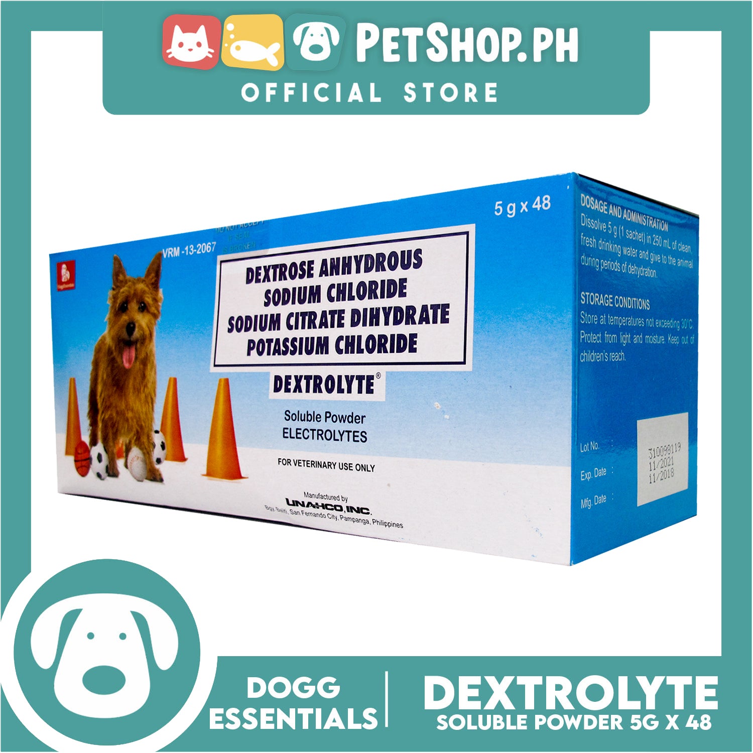 Dextrolyte (5G) 48 Packs – Petshop.PH