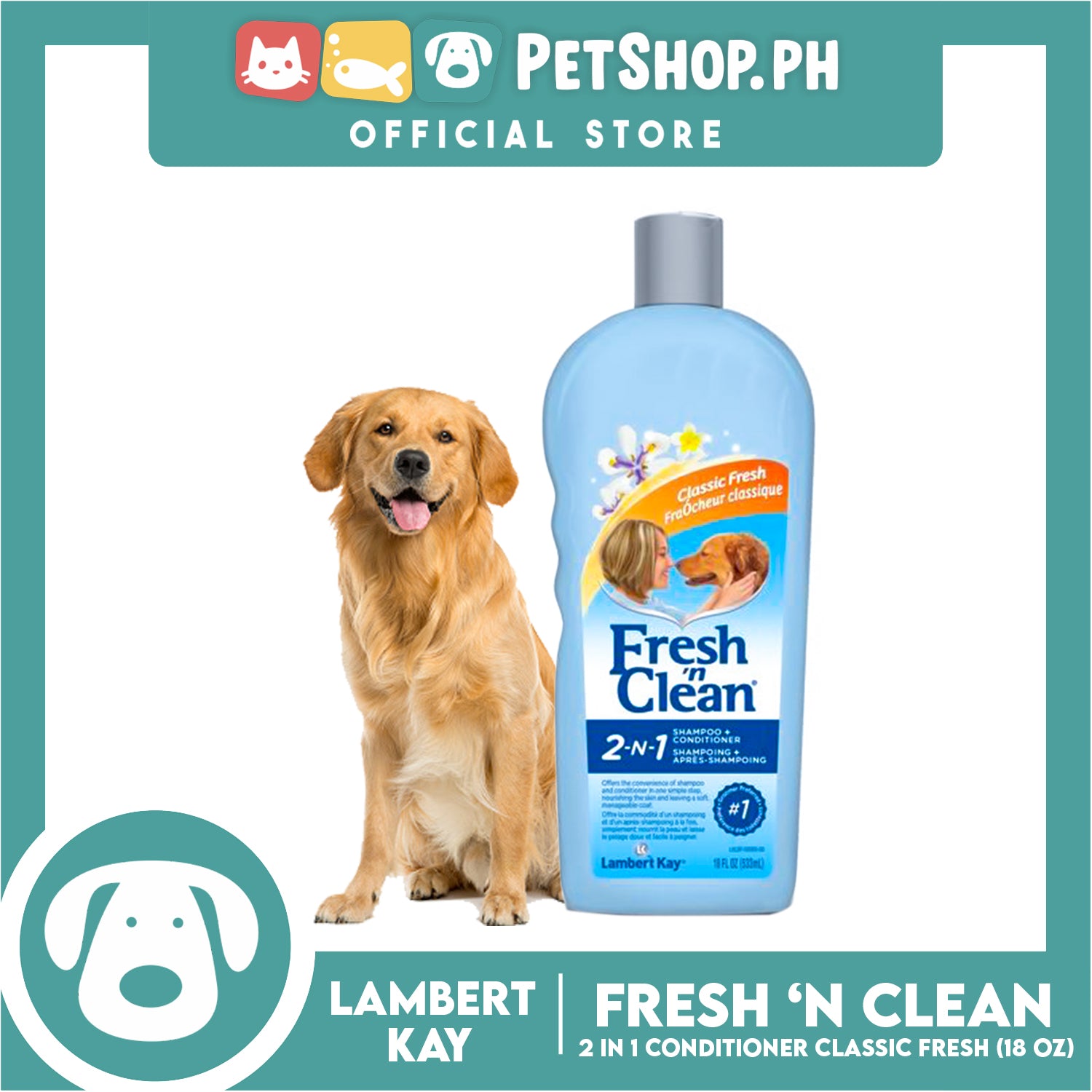 Fresh and clearance clean dog conditioner