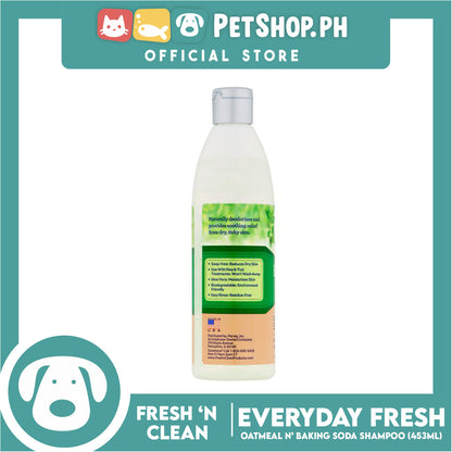 Fresh 'N Clean Everyday Fresh Oatmeal and Baking Soda Dog Shampoo 16oz (Hawaiian Scent)