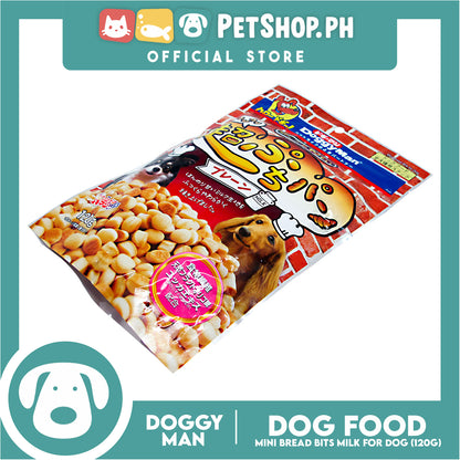 Doggyman Mini Bread Bits (Milk) 120g for Dog