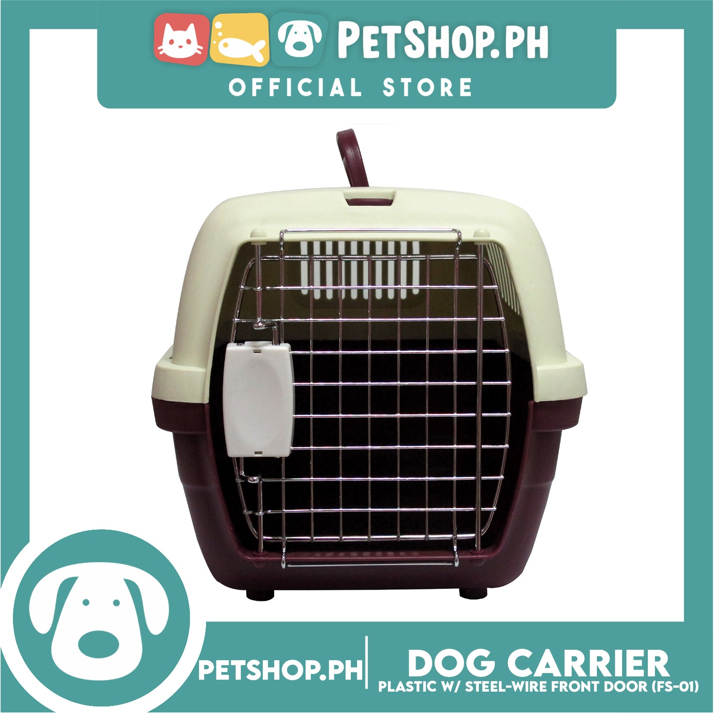 Plastic Dog Carrier FS 01