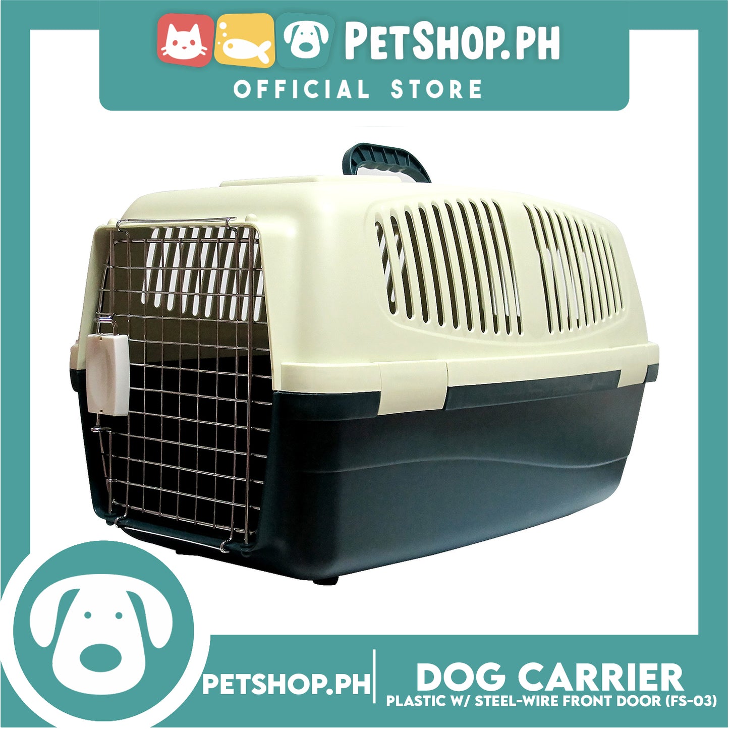 Plastic Dog Carrier FS 03