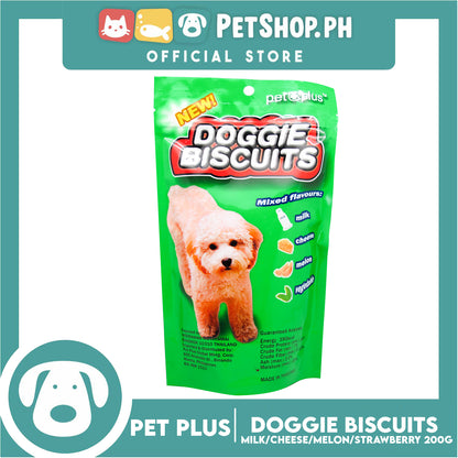 Pet Plus Round Doggie Biscuits 200g Dog Treats