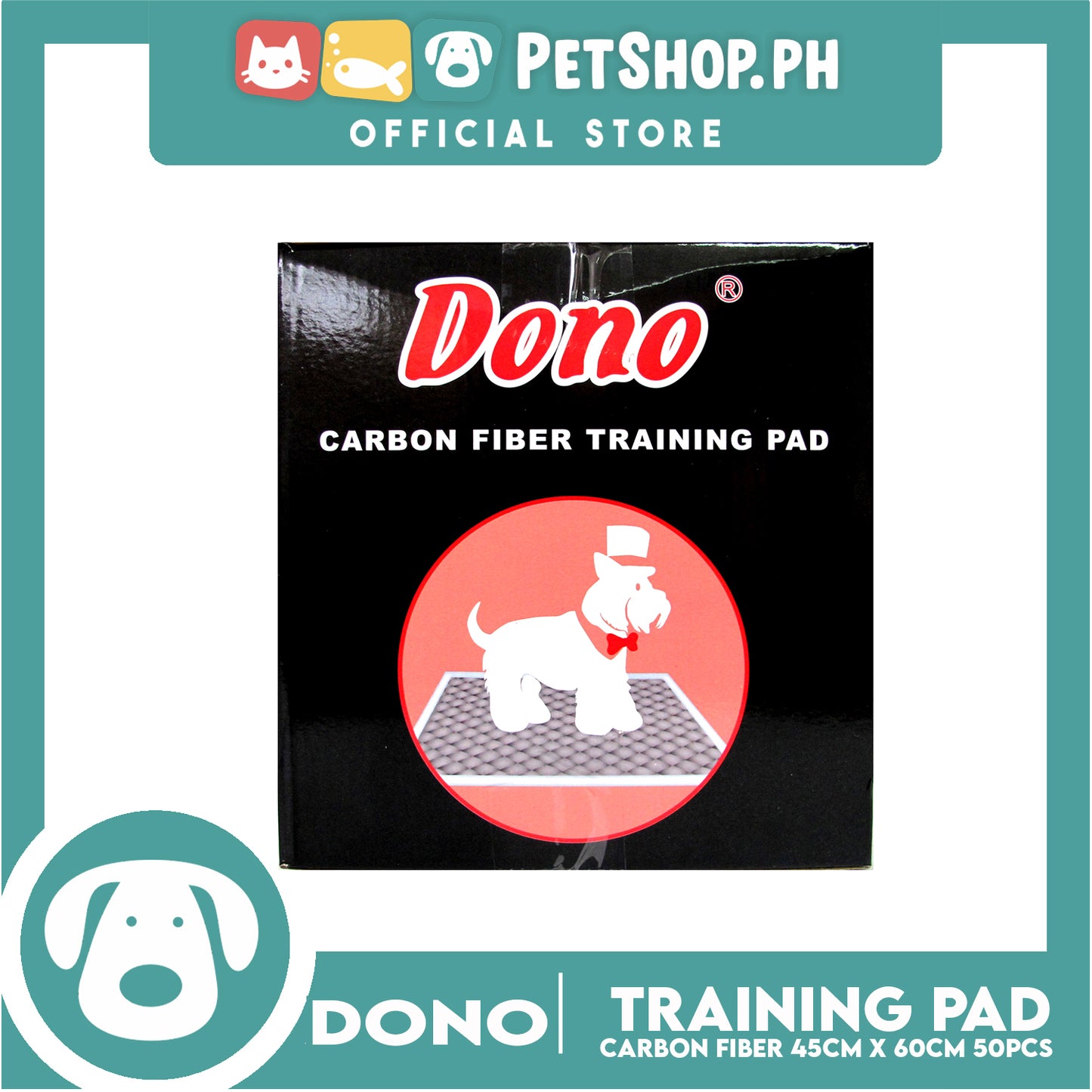 Dono Carbon Fiber Training Pad Medium (50pcs) 45cm x 60cm