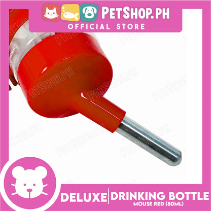 Deluxe Mouse Drinking Bottle Red 80ml
