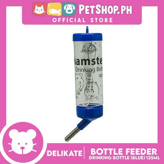 Delikate Hamster Drinking Bottle Blue 250ml B2