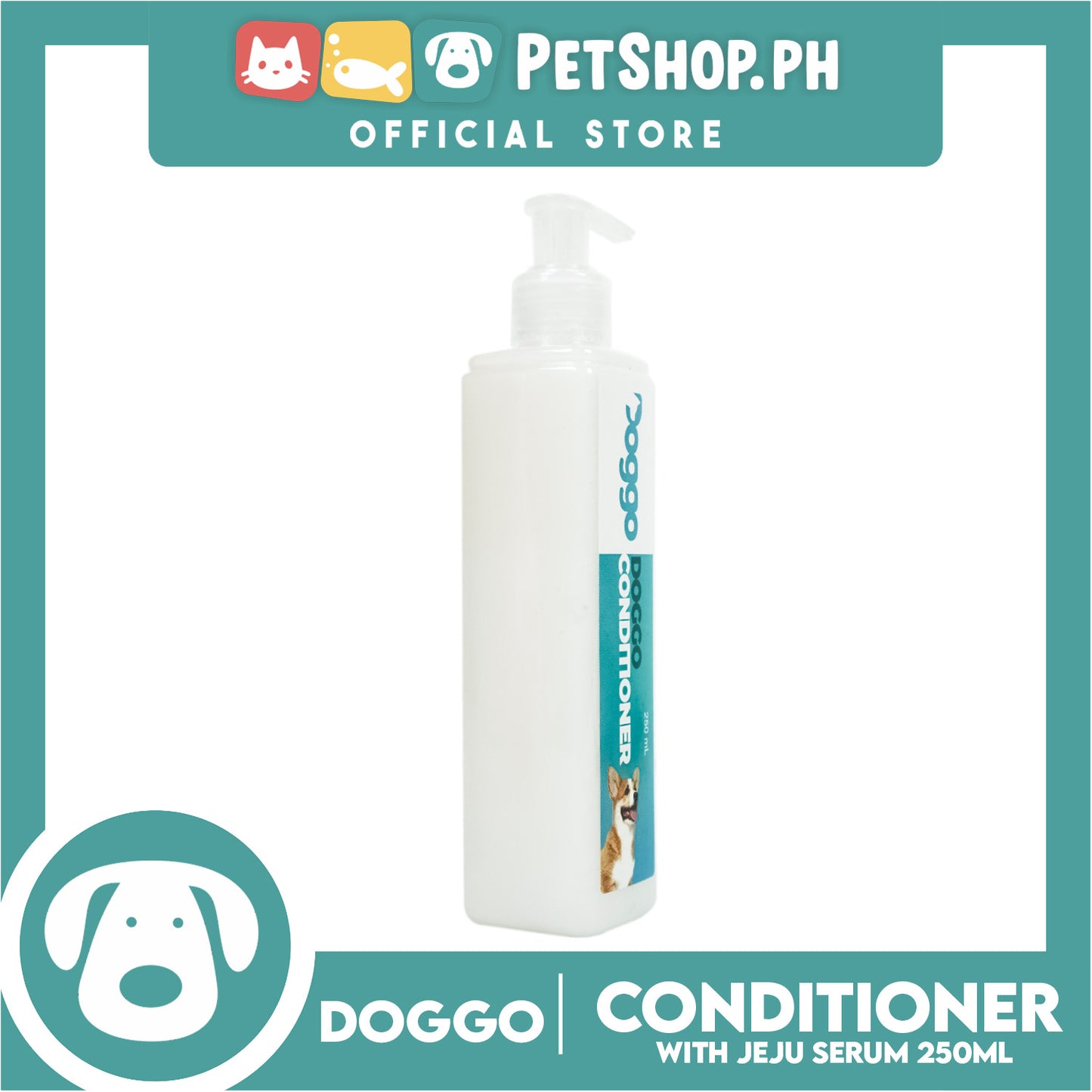 Doggo Dog Hair Conditioner with Jeju Serum 250ml