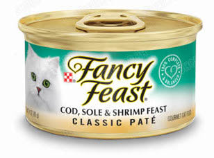 Fancy Feast Cod, Sole & Shrimp Feast Classic 85g