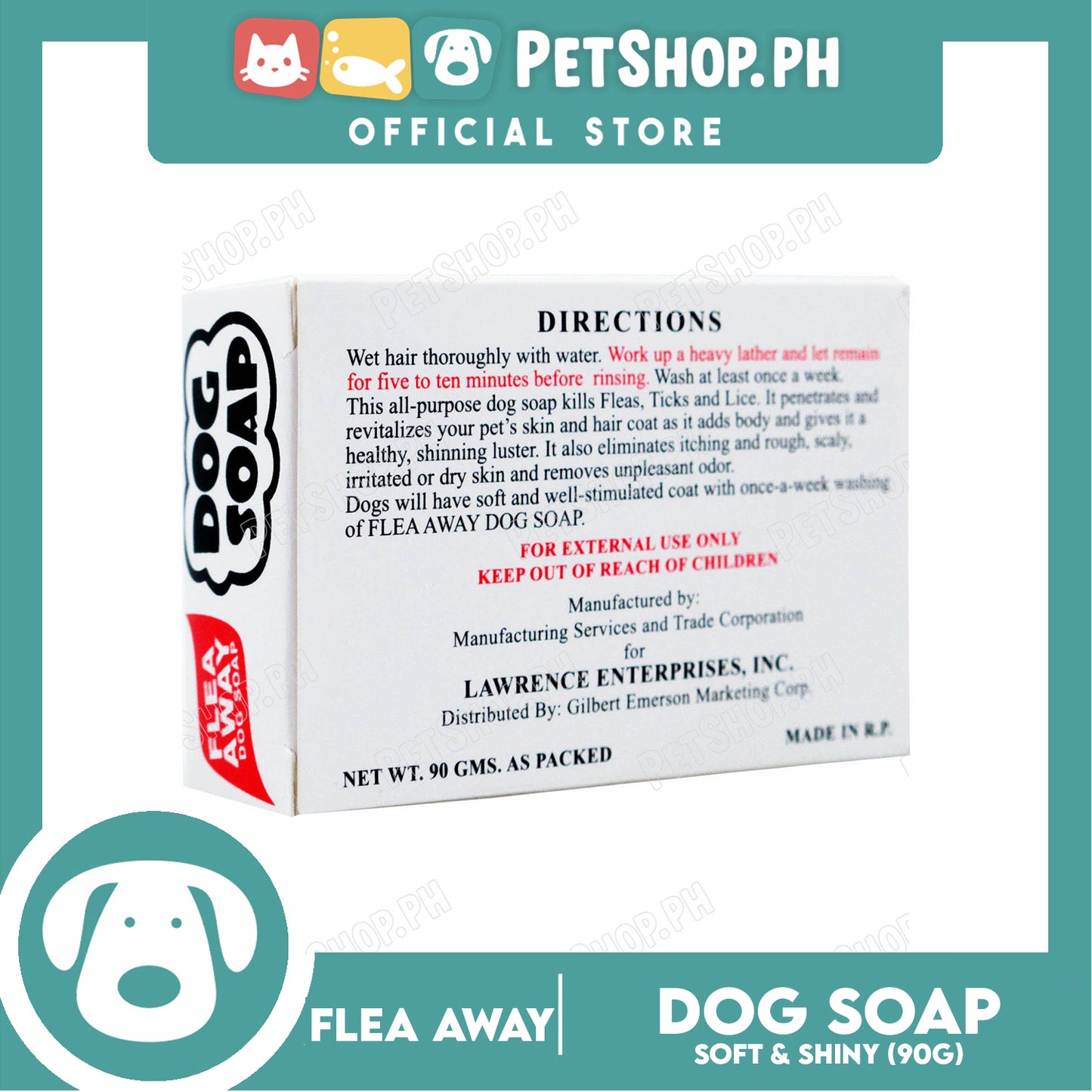 Flea Away Dog Soap