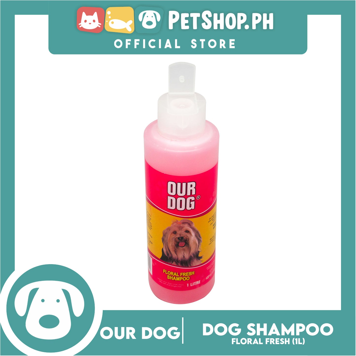 Our Dog Floral Fresh Shampoo 1L