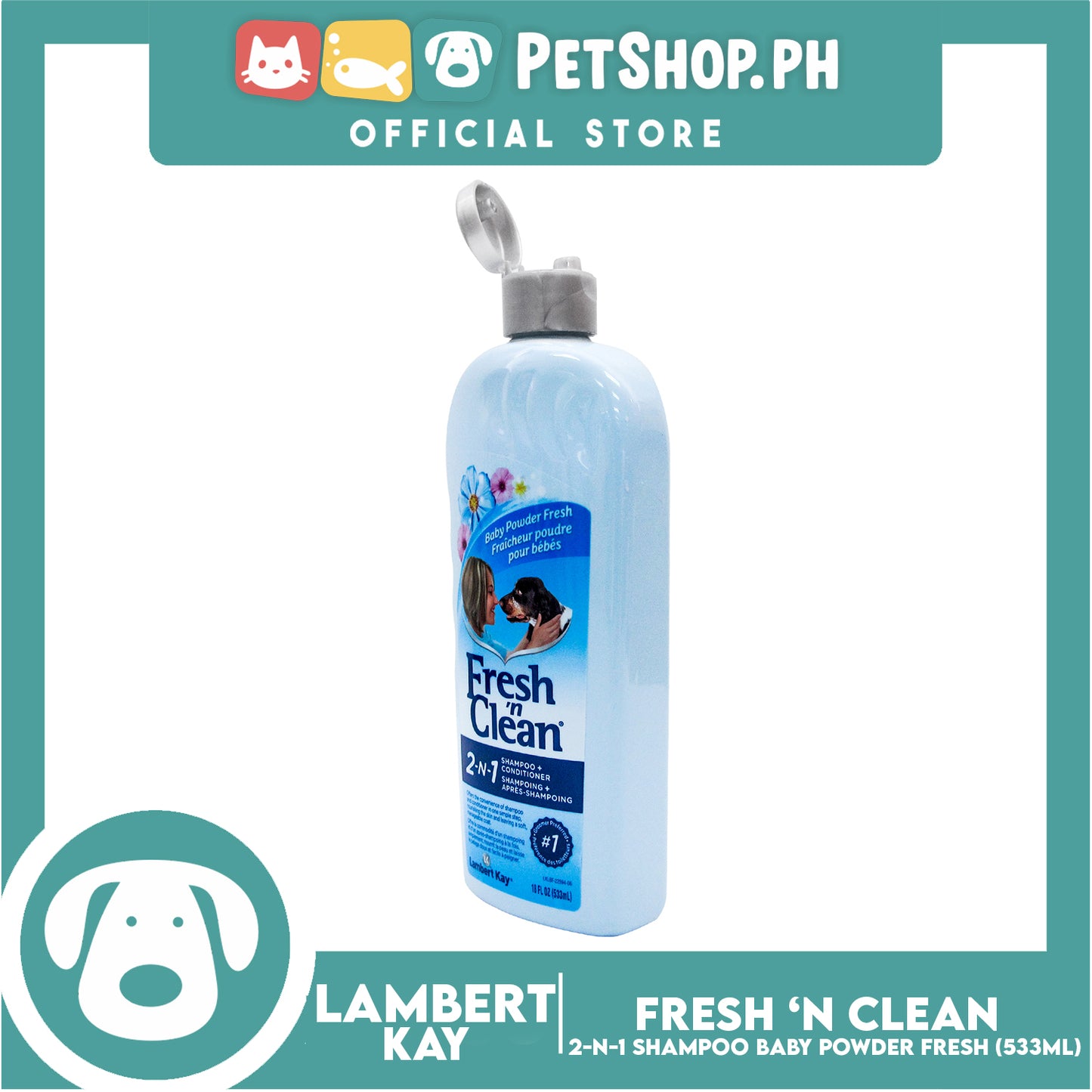 Fresh 'n Clean Baby Powder Fresh 2in1 18oz