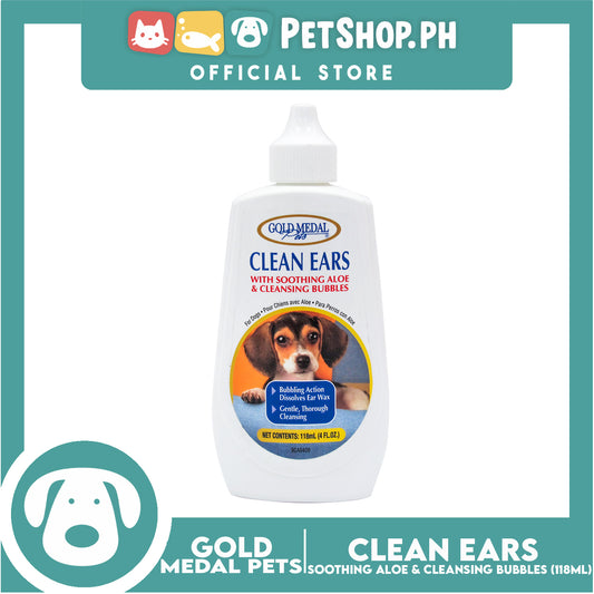 Golden Medal Pets Cleans Ears 118mL