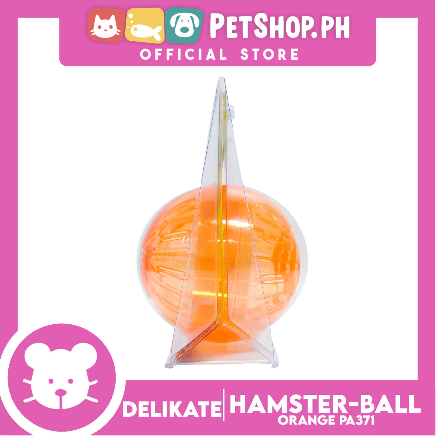 Delikate Hamster Ball Orange