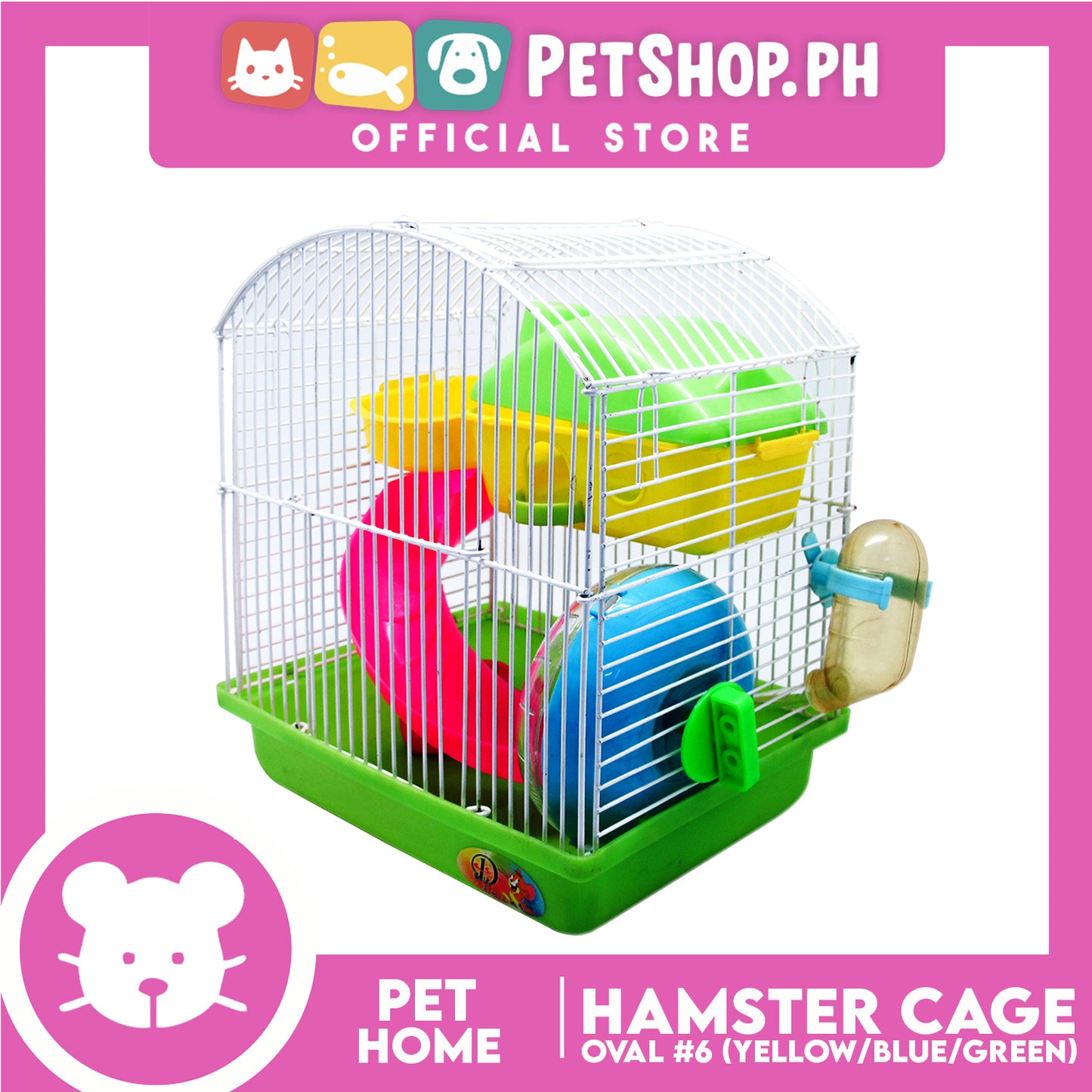 6# Oval Hamster Cage