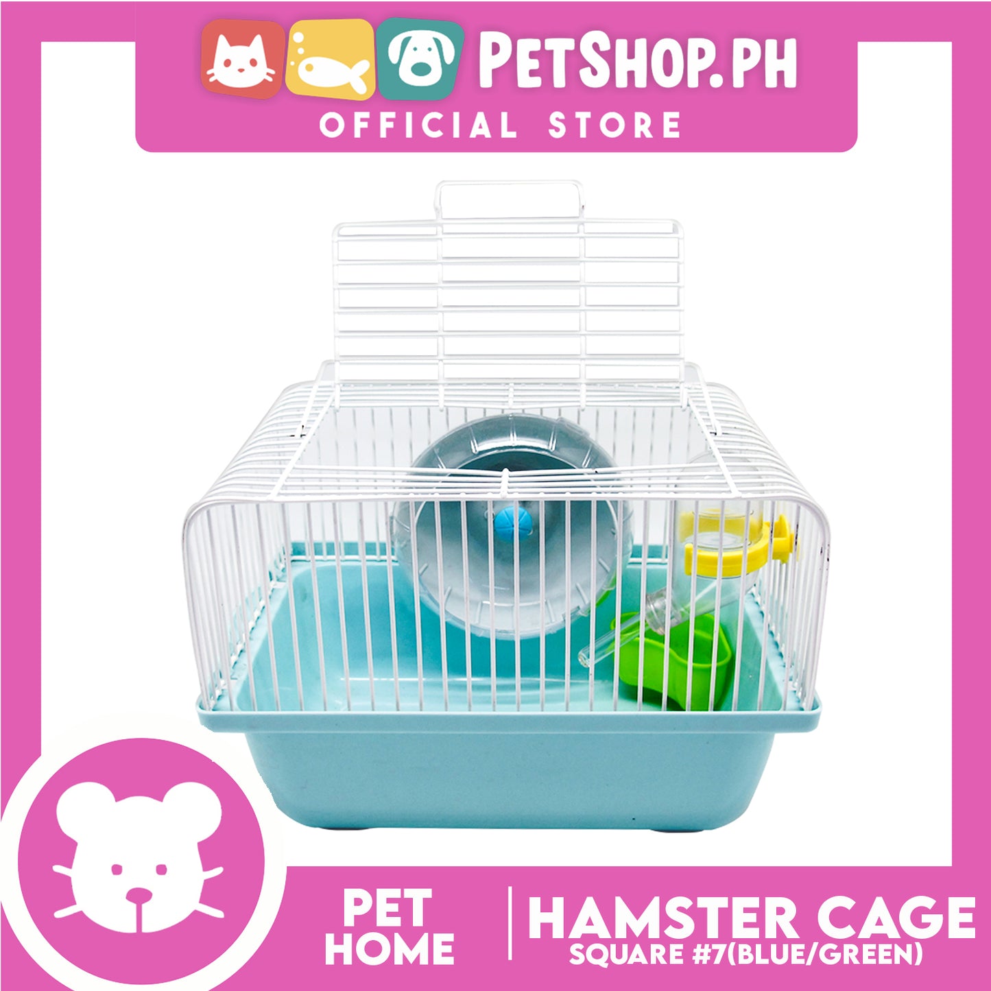 7# Square Hamster Cage