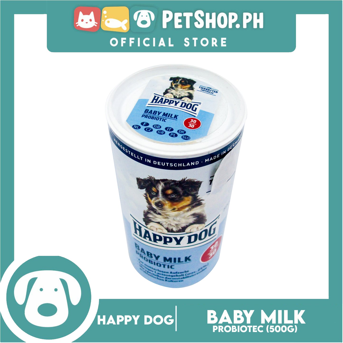 Happy Dog Baby Milk Probiotic  500g