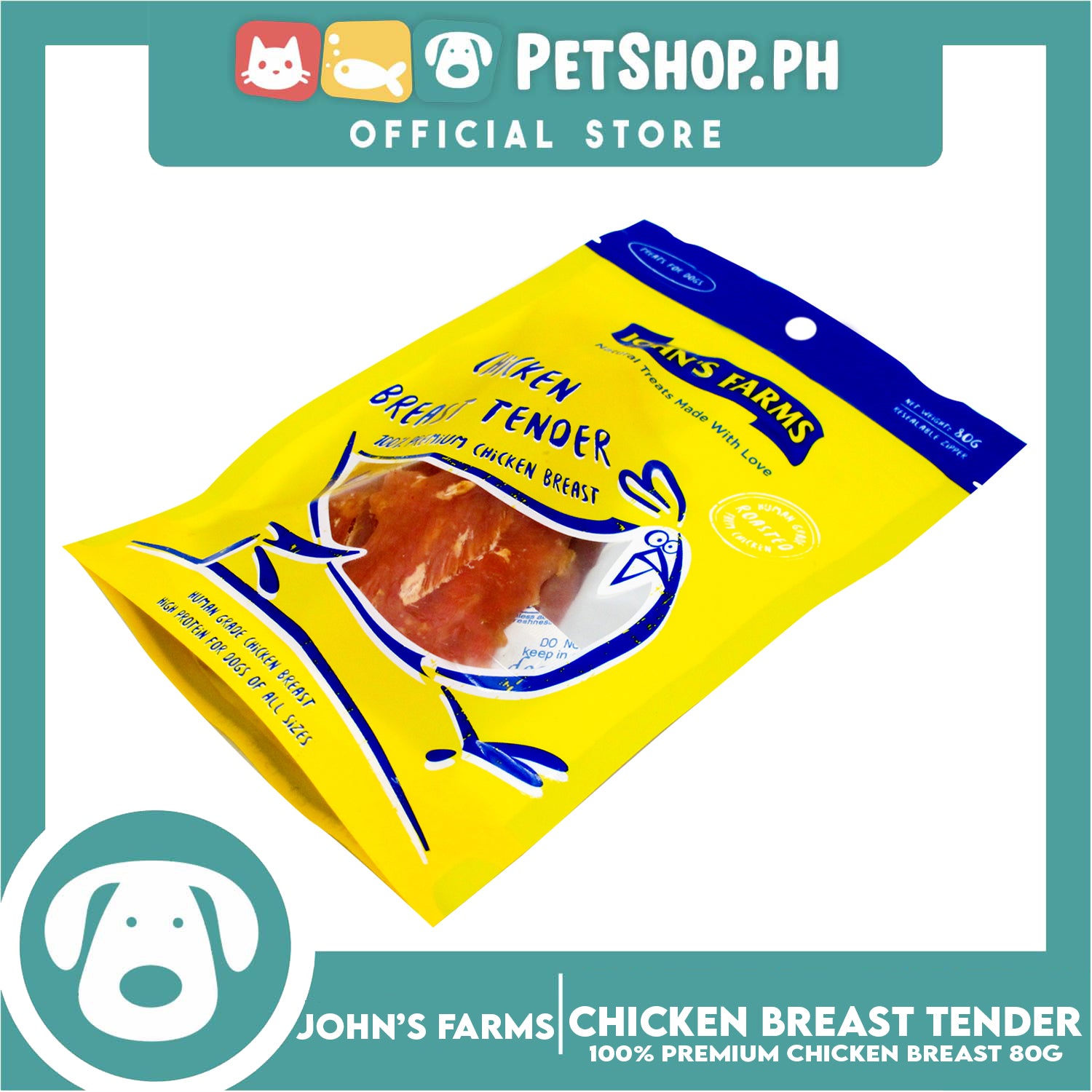 Petshoppe premium hotsell chicken jerky