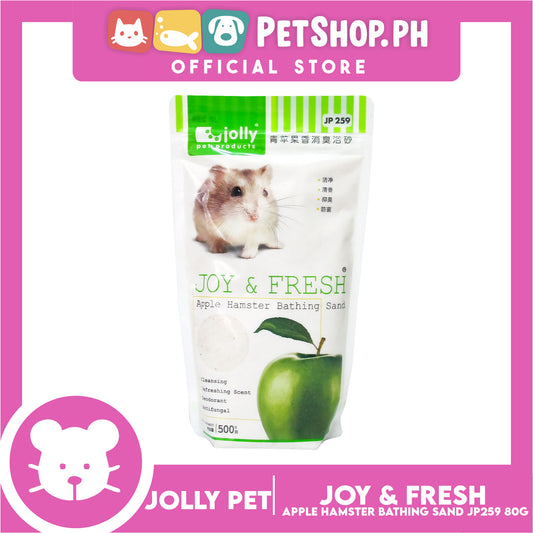Jolly Pet Joy And Fresh Hamster Bathing Sand 500ml (Apple)