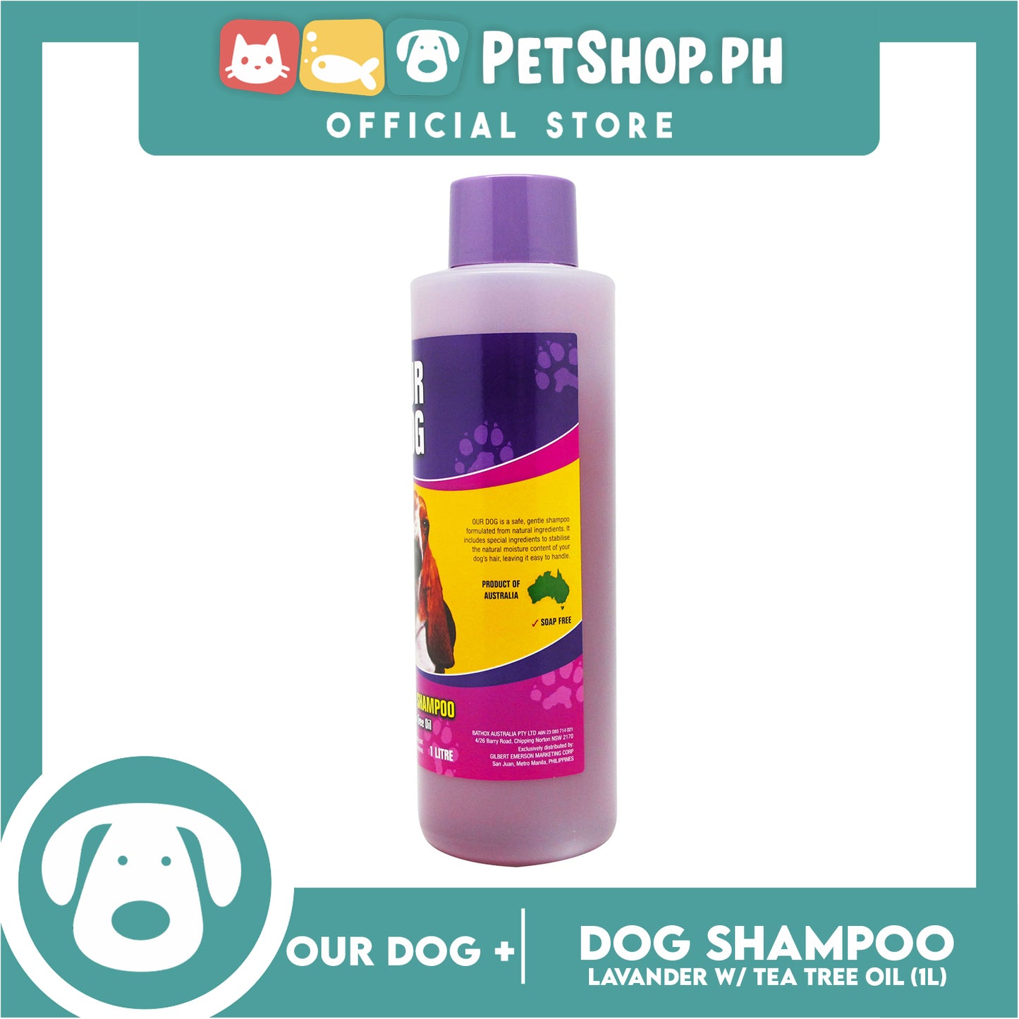 Our Dog Lavender Shampoo 1L