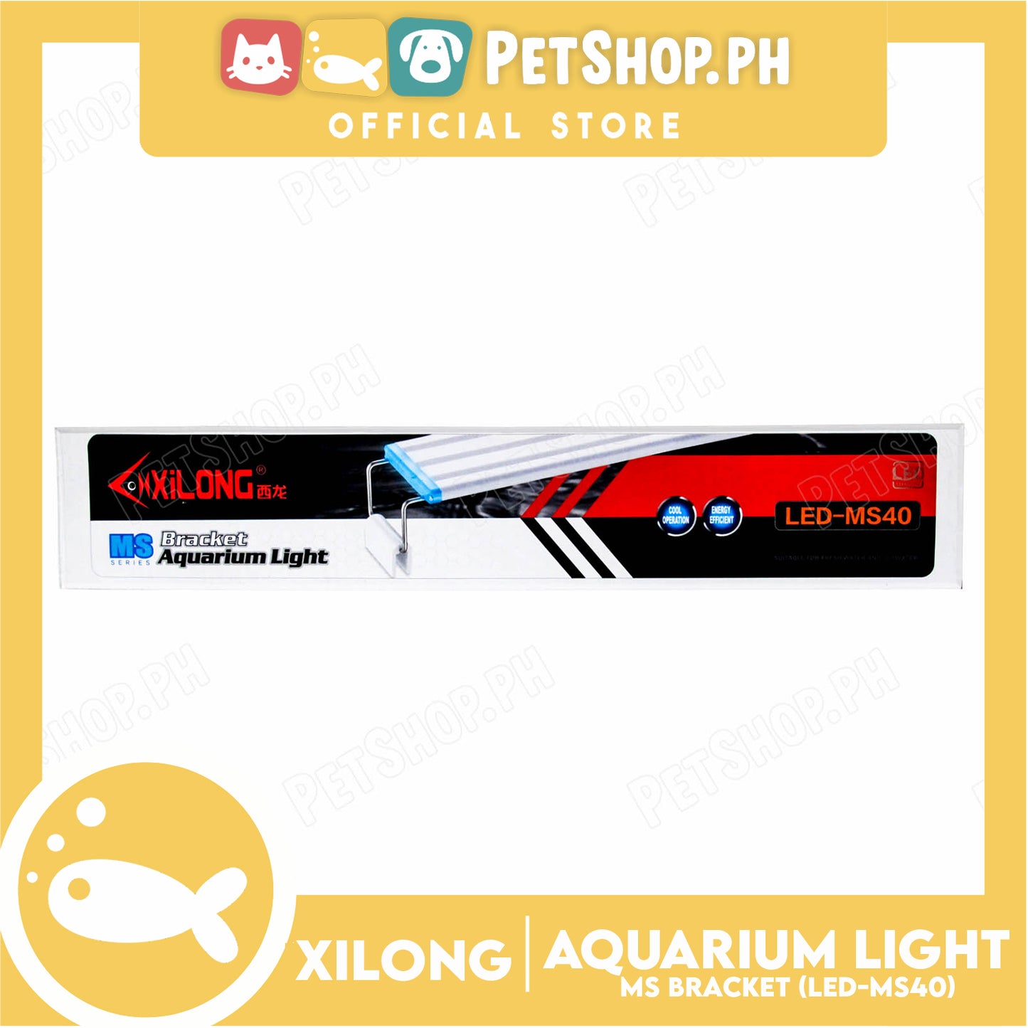 LED-MS40 Bracket Aquarium Light