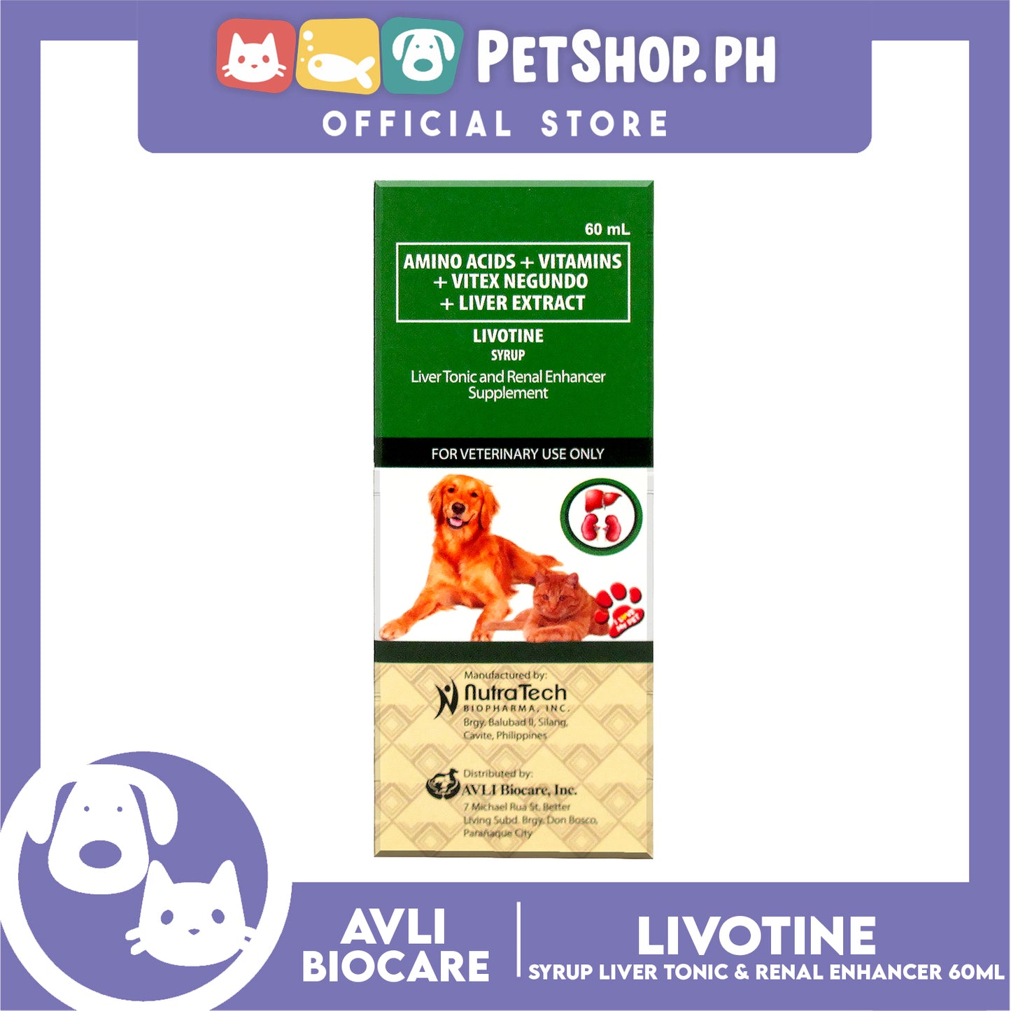 Livotine Syrup Liver Tonic And Renal Enhancer 60ml