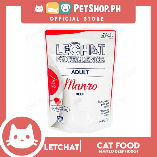Lechat Pouch Beef 100g