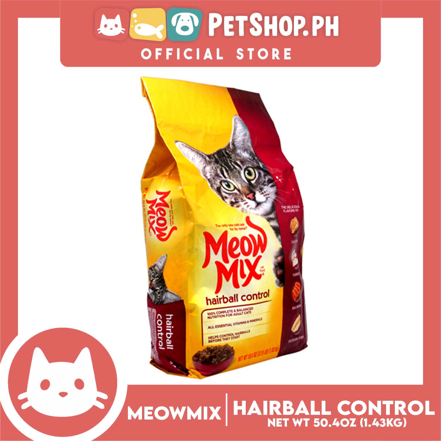 Meow mix outlet hairball