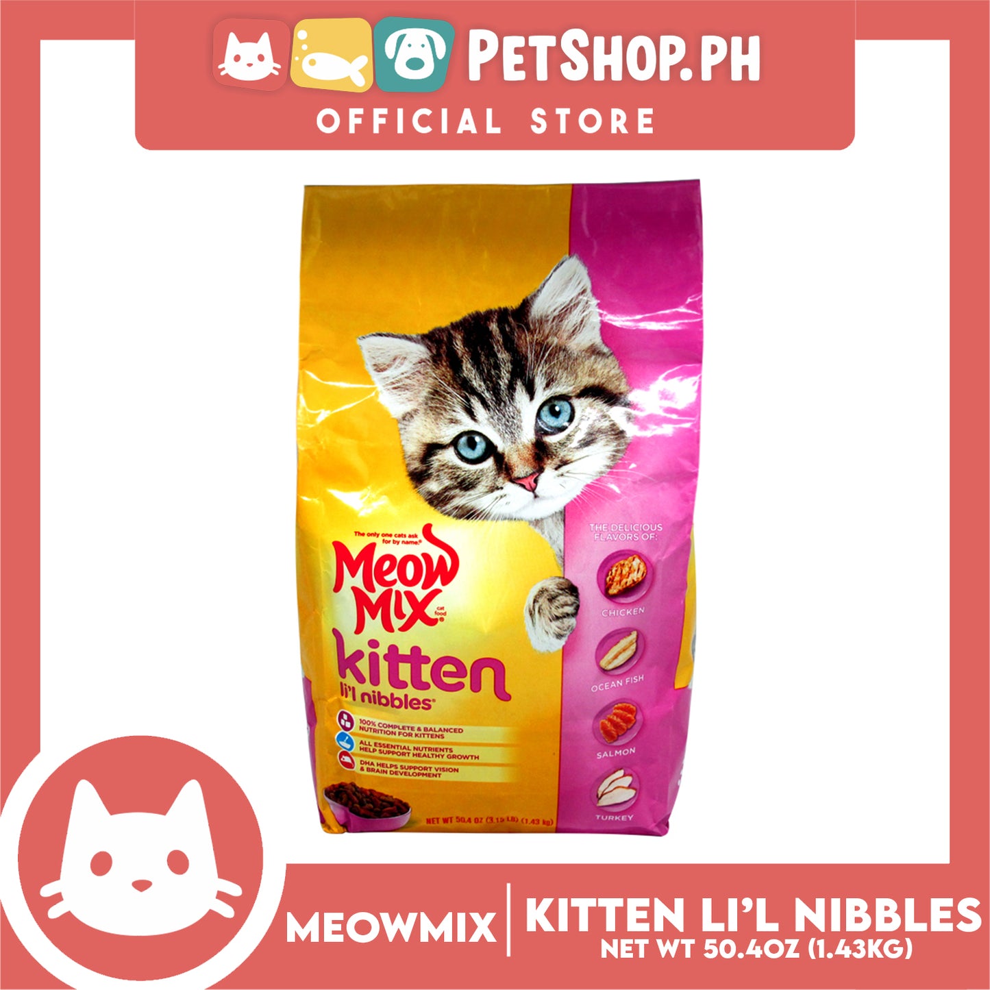 Meow Mix Kitten Li'l Nibbles