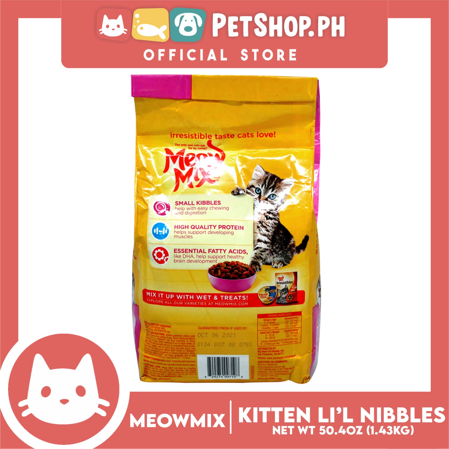 Meow Mix Kitten Li'l Nibbles